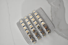 Cargar imagen en el visor de la galería, Pulsera Italiana Plateada con Estrellas Dorados