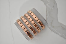 Cargar imagen en el visor de la galería, Pulsera Italiana Dorado Rosa