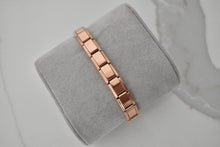 Cargar imagen en el visor de la galería, Pulsera Italiana Dorado Rosa