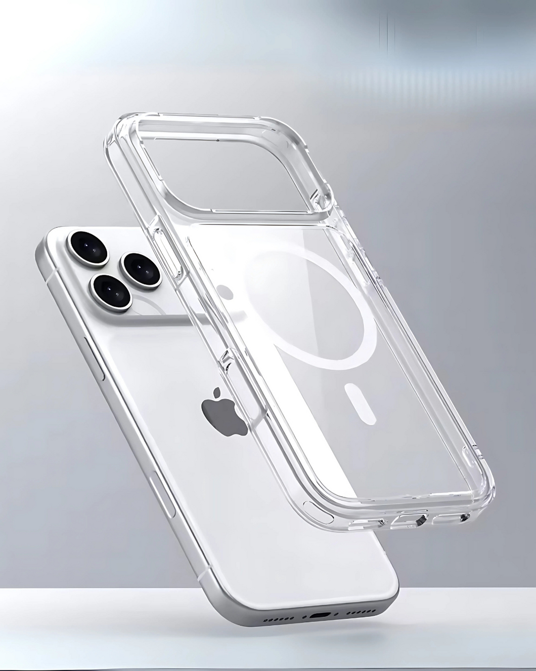 Funda transparente con Magsafe para Iphone