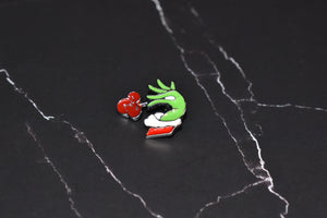 Charms ( Pin ) Grinch para Correa de silicon