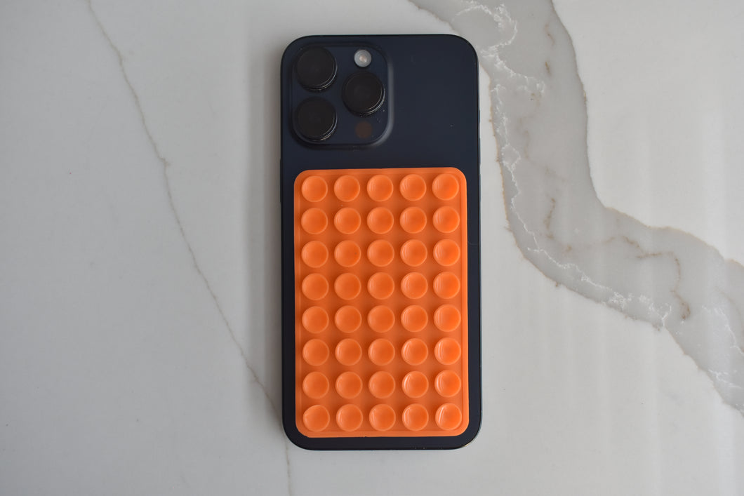 Sujetador Naranja para Telefono