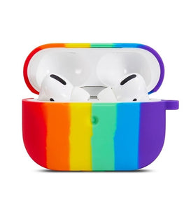 Funda Compatible Con AirPods Pro (Arcoiris)