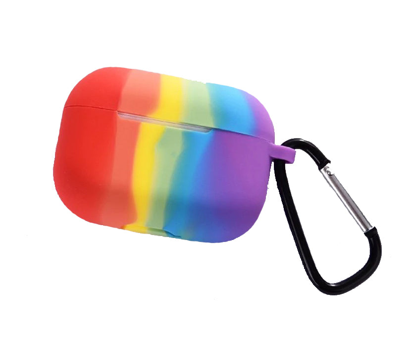 Funda Compatible Con AirPods Pro (Arcoiris)