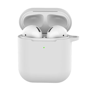 Funda Protector Compatible Con AirPods (Blanco)