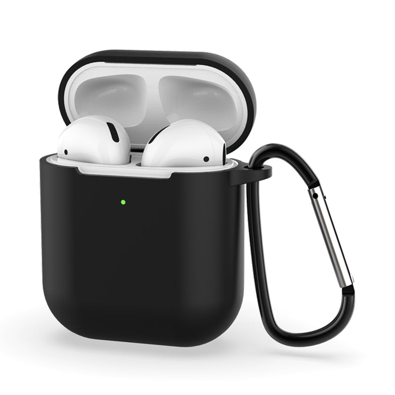 Funda Protector Compatible Con AirPods (Negro)