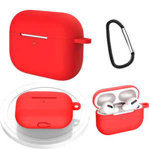 Funda Compatible Con AirPods Pro (Rojo)